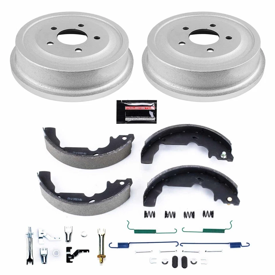 KOE15218DK Powerstop Brake Disc And Drum Kits 4-Wheel Set Front & Rear for Chevy - Изображение 4 из 4
