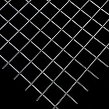 Stahl Gitter Schweißgitter 20x20mm Maschen 2mm dick Stahl blank Zuschnitt Maß