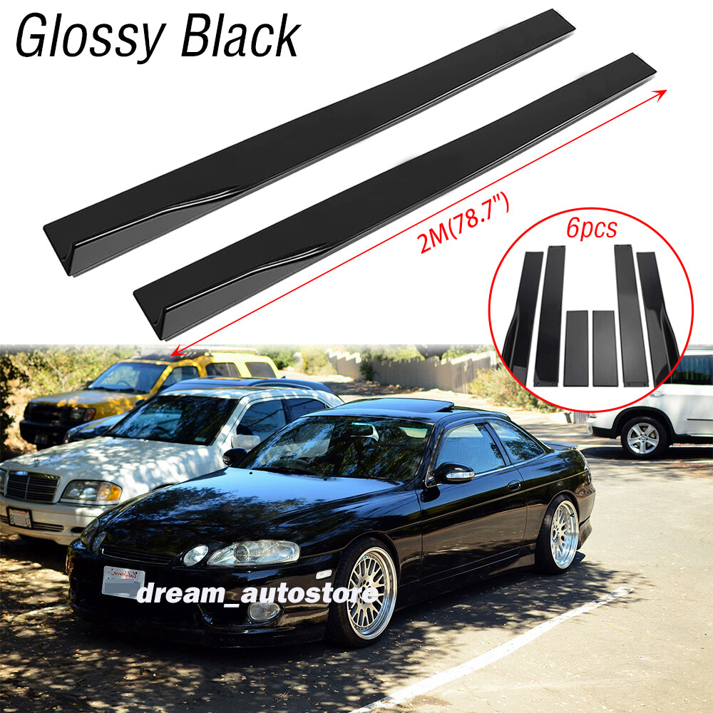 78.7'' Rocker Panel Exterior Side Skirt Bottom Line For Lexus