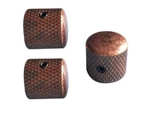 3Pcs Guitar Knobs for 6mm Dia. Shaft Pots - Tone and Volume Control Potentiom...