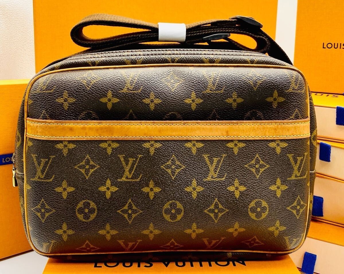 Louis Vuitton Reporter PM Monogram Shoulder Bag M45254 SP0040 Authentic