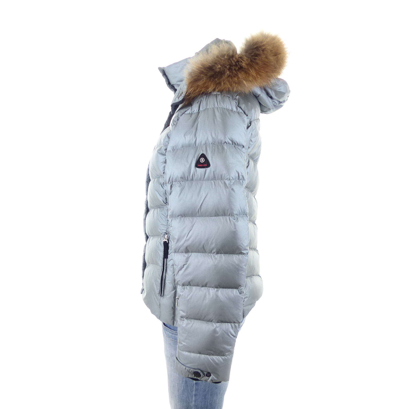 Bogner ski jacket winter jacket down jacket silve… - image 3