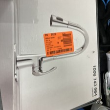 Glacier Bay Clare Single Handle Pull Down Laundry Utility Faucet in Chrome