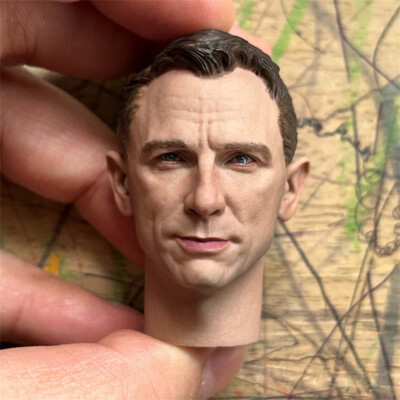 High Quality Delicate Painted 1/6 Scale Daniel Craig Head Sculpt Fit 12'' Figure