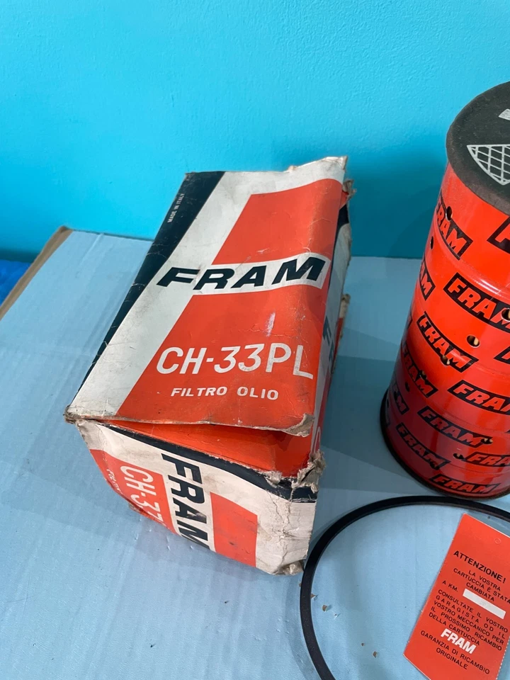 Camión filtro aceite Fiat Serie 600 iveco Fram CARELLO CH-33PL CH33PL Foto 3 de 3