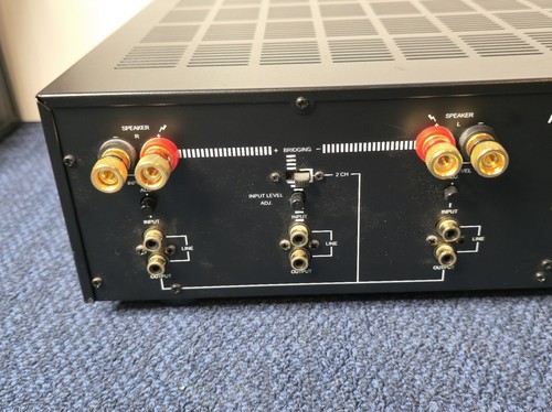 AMC 2100 Stereo Power Amplifier | Pro Audio Amp | 1 Channel Needs Service - Picture 6 of 7