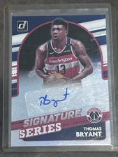 2021-22 Panini Donruss - Signature Series Thomas Bryant #SS-TBY (AU)
