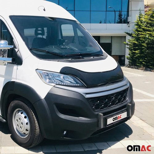 Motorhaube Deflektor Insektenschutz für Citroen Jumper 2014-2025 Dunkel - Afbeelding 8 van 10