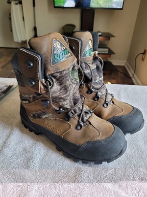 Rocky 8-inch hunting boots GORE-TEX waterproof Men's 8 W, 800 Grams Thinsulate