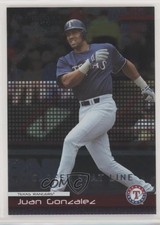2004 Donruss Stat Line Career 143/296 Juan Gonzalez #202 s7f