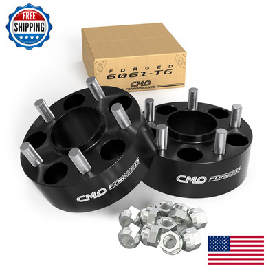 Customadeonly 50Mm 2 Inch Hubcentric Black Wheel Spacers 5X115 Compatible For