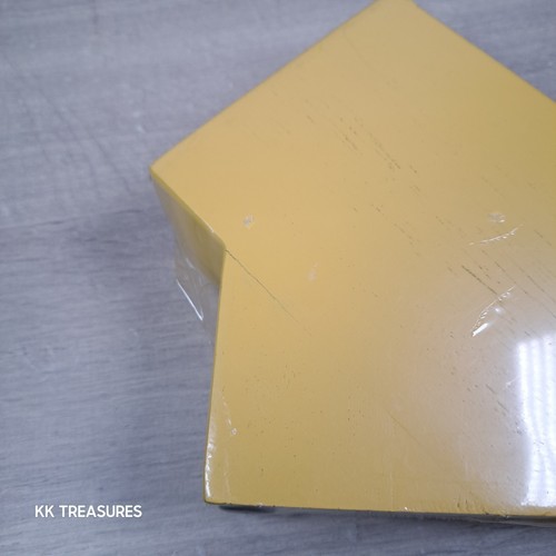 Kitchen Devils Vintage Wooden Super Value Knife Block 5 Slots Organiser Yellow - Picture 13 of 16