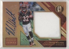 2018 Panini Gold Standard Rookie Jersey Jumbo /99 Mark Walton #336 Auto 0o8k