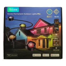Govee Cuttable LED Permanent Outdoor Lights Pro, 100ft, Black, H806AA11