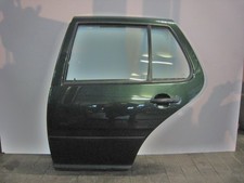 TÜR Hinten Links VW Golf 1.6 1 J Farbe grün-met LC6M Limousine