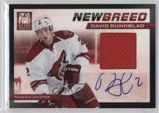 2011 Panini Elite New Breed Materials Signatures 50/50 David Rundblad Auto 2a8