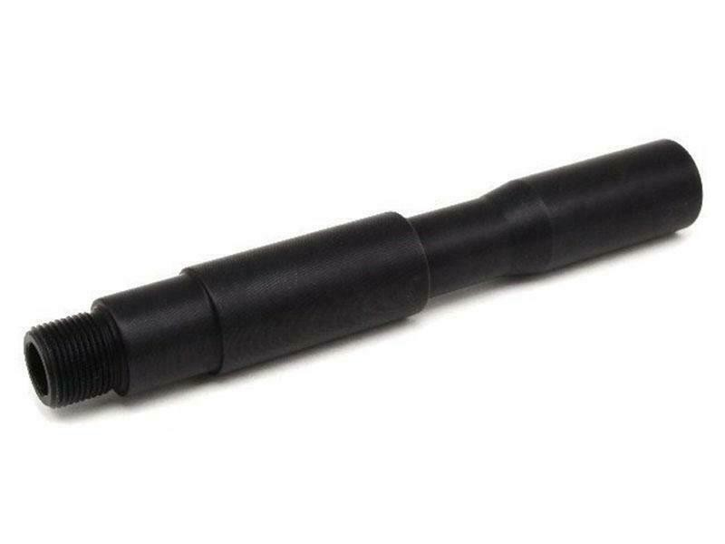 Airsoft Pro External Barrel Extension 118mm 14mm CCW Thread