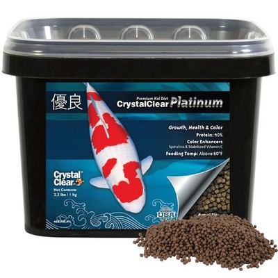 Platinum Fish Food, Premium Floating 2.2 Pound (Pack of 1)