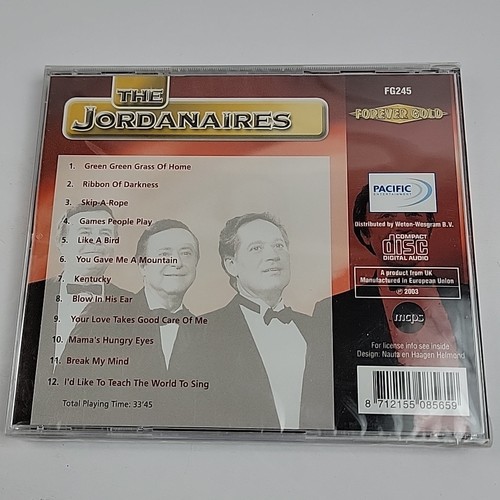 The Jordanaires NEW SEALED CD **Buy 2 Get 3 Free** - Foto 2 di 2