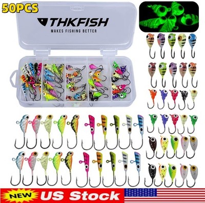 20 Esche Jig Crappie Da 2 Pollici – Hooked Baits – Multicolore, Per Pesce Persico, Panfish E Ombra