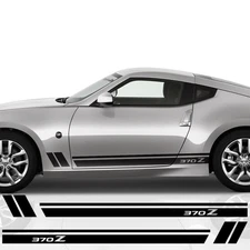 For Nissan 350Z Side Racing Stripes Car Decals Vinyl Graphics Stickers
