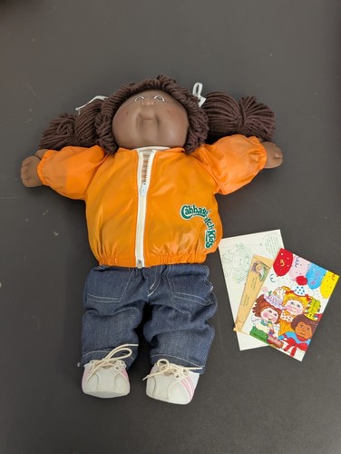 Vintage Cabbage Patch Kid Girl 1st Edition African American Hong Kong HM#2 B