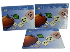 Lot 3x Foundations Letter Board Educational Language Learning Tool Board only!