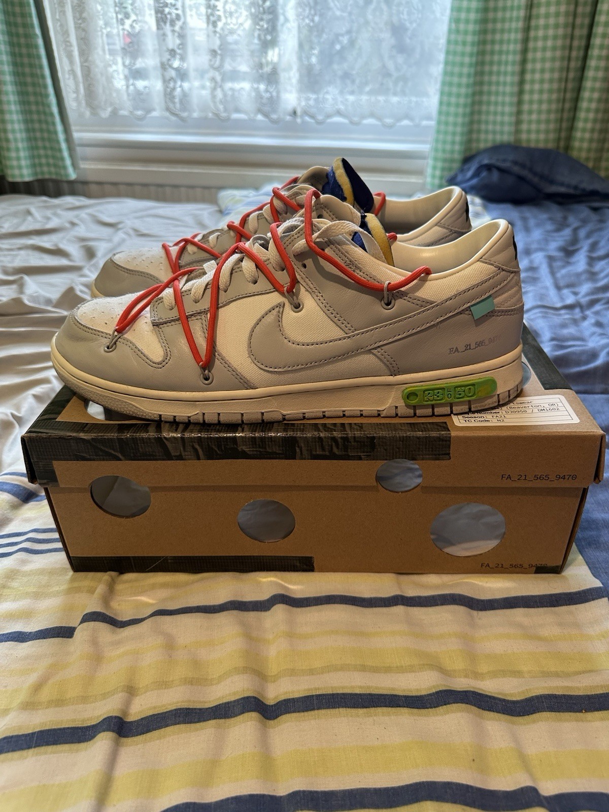 OFF WHITE X NIKE Nike Dunk Low x Off White lotto 23