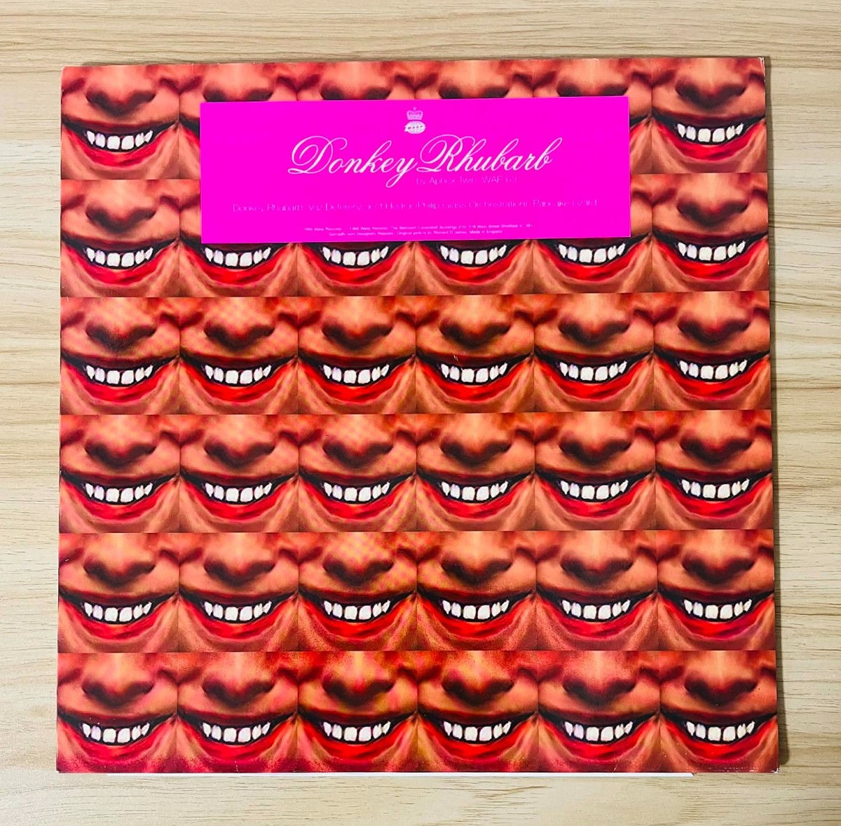 Aphex Twin / Donkey Rhubarb 1995 UK Original Vinyl AFX Warp Aphex Twin / Donkey Rhubarb 1995 UK Original Vinyl AFX Warp