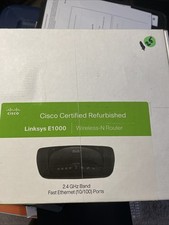 Linksys E1000 300 Mbps 4-Port 10/100 Wireless N Router