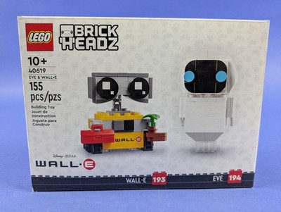 Lego BrickHeadz: WALL-E: EVE & WALL-E Set 40619 BRAND NEW