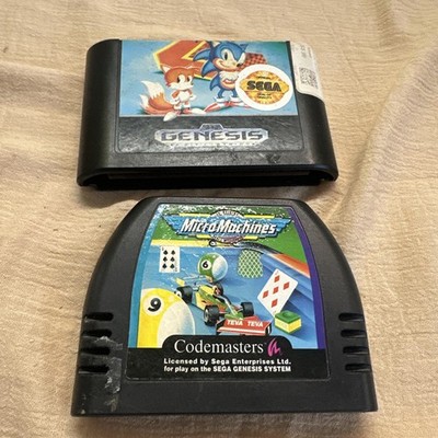 Sonic the Hedgehog 2 (SEGA Genesis, 1992), Micromachines Cartridges Only