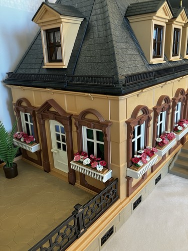 Casa de Muñecas Mansión Victoriana 100% Completa Playmobil 5305 De Colección con Instrucciones - Imagen 9 de 24