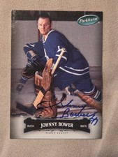 Johnny Bower 2007 Parkhurst #21 Autograph IP Auto