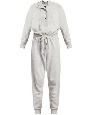 Veronica Beard Women s Casual Finn Jumpsuit In Heather Gray Size Small
