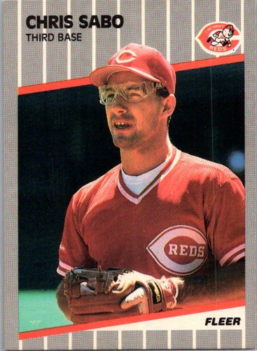 Chris Sabo #170 1989 Fleer card