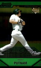 Danny Putnam 2007 Bowman Draft Picks & Prospects #BDP19 Athletics MLB READ