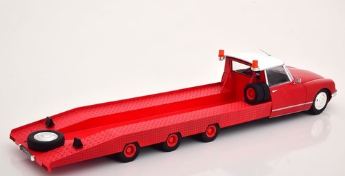 CMR CMR139 1/18 Citroen DS Tissier Car Transporter 1970 red / white Model Car - Picture 2 of 6