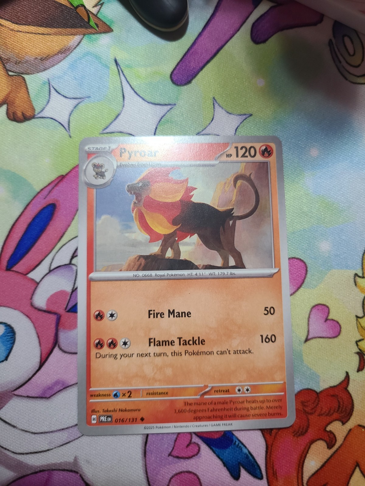 Pokemon Card Pyroar 16/131 English 