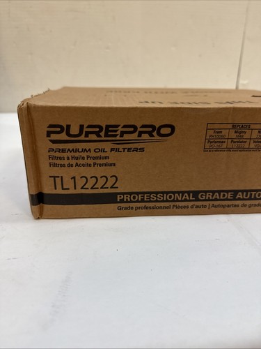 Purepro TECH OIL FILTER TL12222 - CASE OF 12 - OVER 2700 VEHICLES - Picture 2 of 2