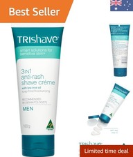 Sensitive Skin 3-in-1 Shave Cream with Hydrating Tea Tree Oil - 100g
