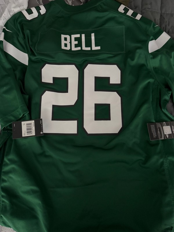 NIKE  NFL LE'VEON BELL #26 NEW YORK JETS GREEN JERSEY MEN'S XXL New With Tags