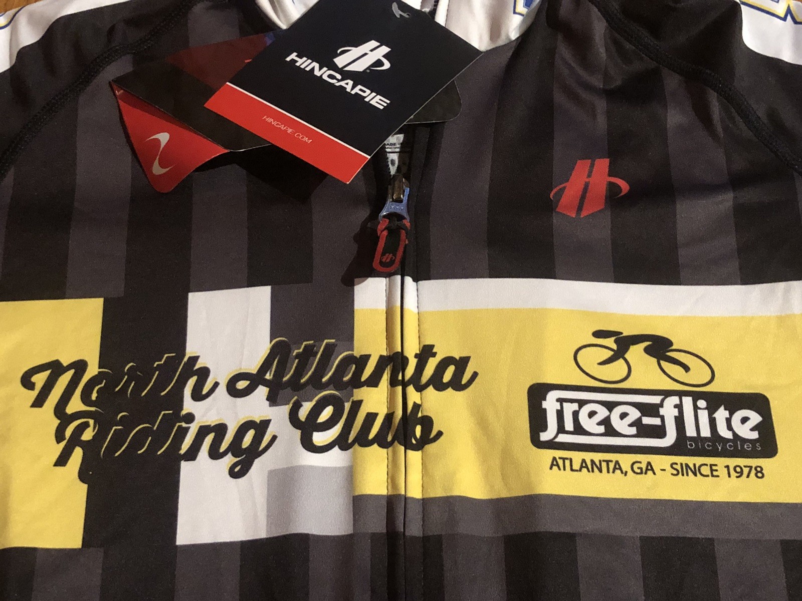NWT Hincapie Cycling Jersey M North Atlanta Cycling Club 5 Seasons Brewery