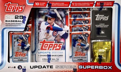 2025 Topps Update Series Baseball SuperBox Sealed Super Box