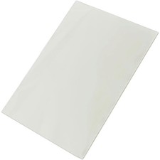 50 Count Edible Rice Wafer Paper Sheets 9x12.6 Inches for Candy Wrapping Cake