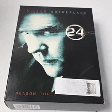 24 Season 3 Kiefer Sutherland DVD *BUY 2 GET 3 FREE*