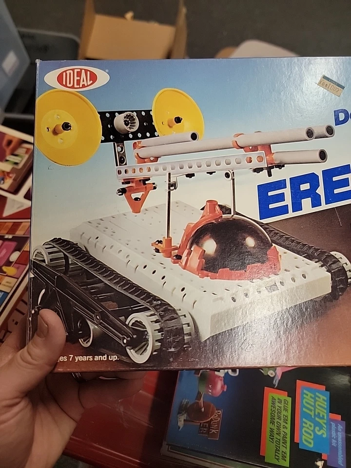 JUEGO ERECTOR TANQUE DEFENSA Maxx Steele 1984 vintage  Foto 2 de 4