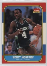 1986-87 Fleer Sidney Moncrief #75 HOF
