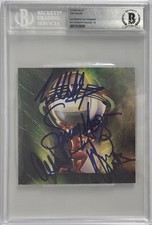 Van Halen Signed 5150 CD Alex Eddie Anthony Hagar Beckett BAS 10 GEM MINT