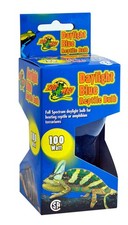 Zoo Med Daylight Blue Reptile Light Bulb 100 watt DB-100 1 Unit